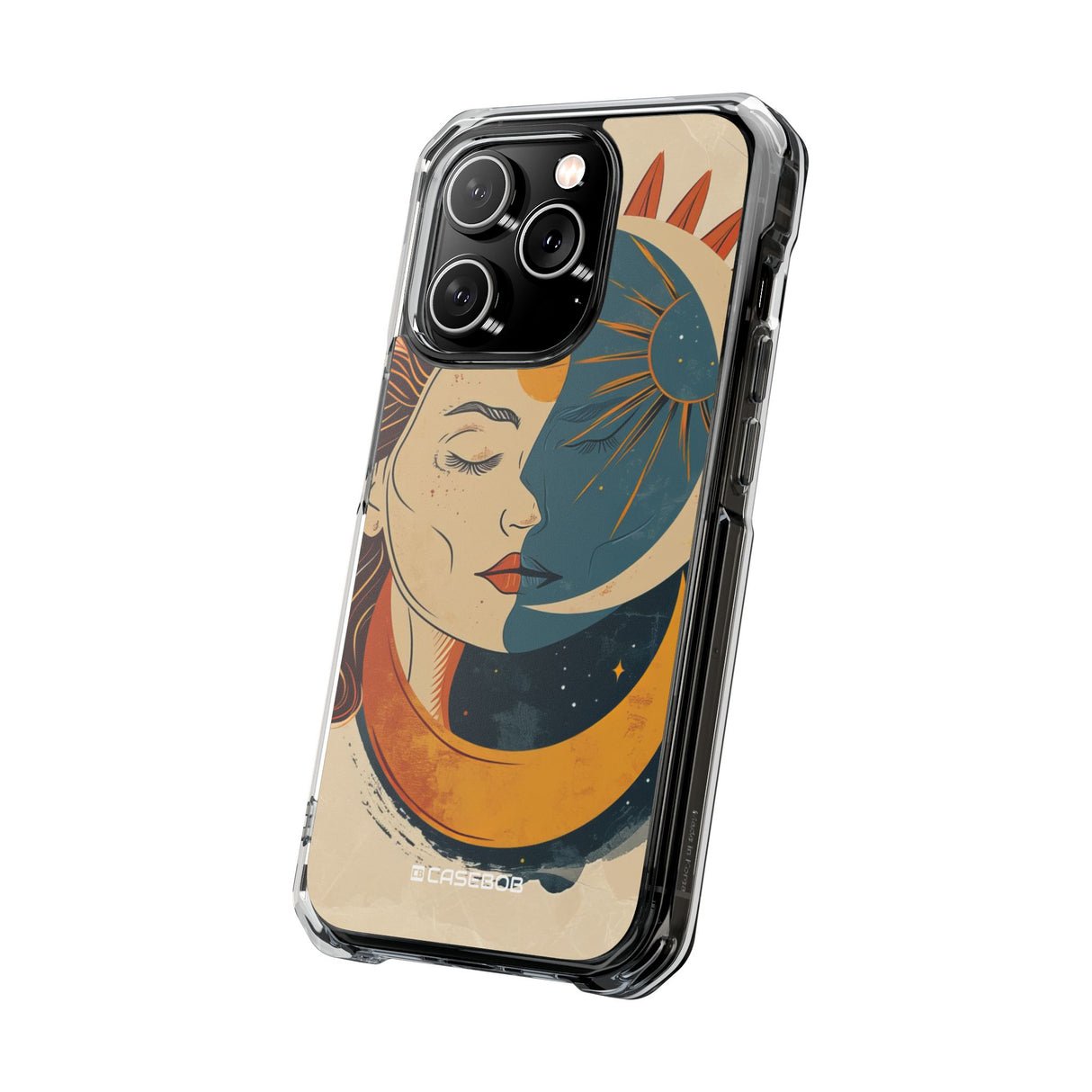 Celestial Harmony - Phone Case for iPhone (Clear Impact - Magnetic)