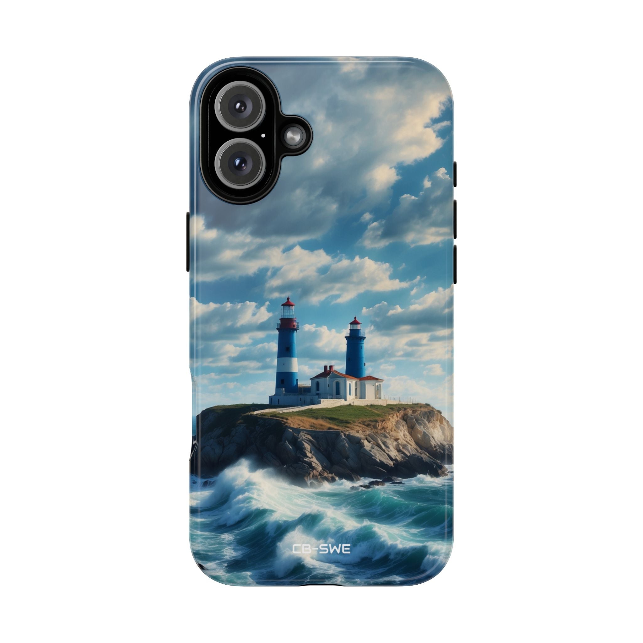 Lighthouse Guards Waves - iPhone Case