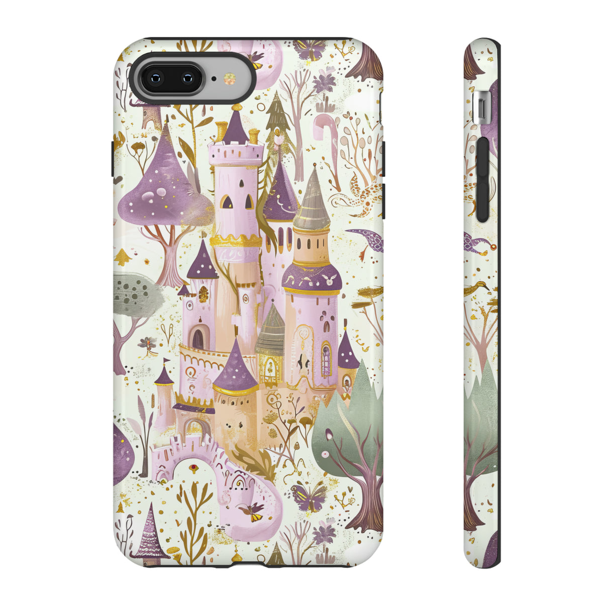 Fairytale Castles Pastel Dream - Protective Phone Case