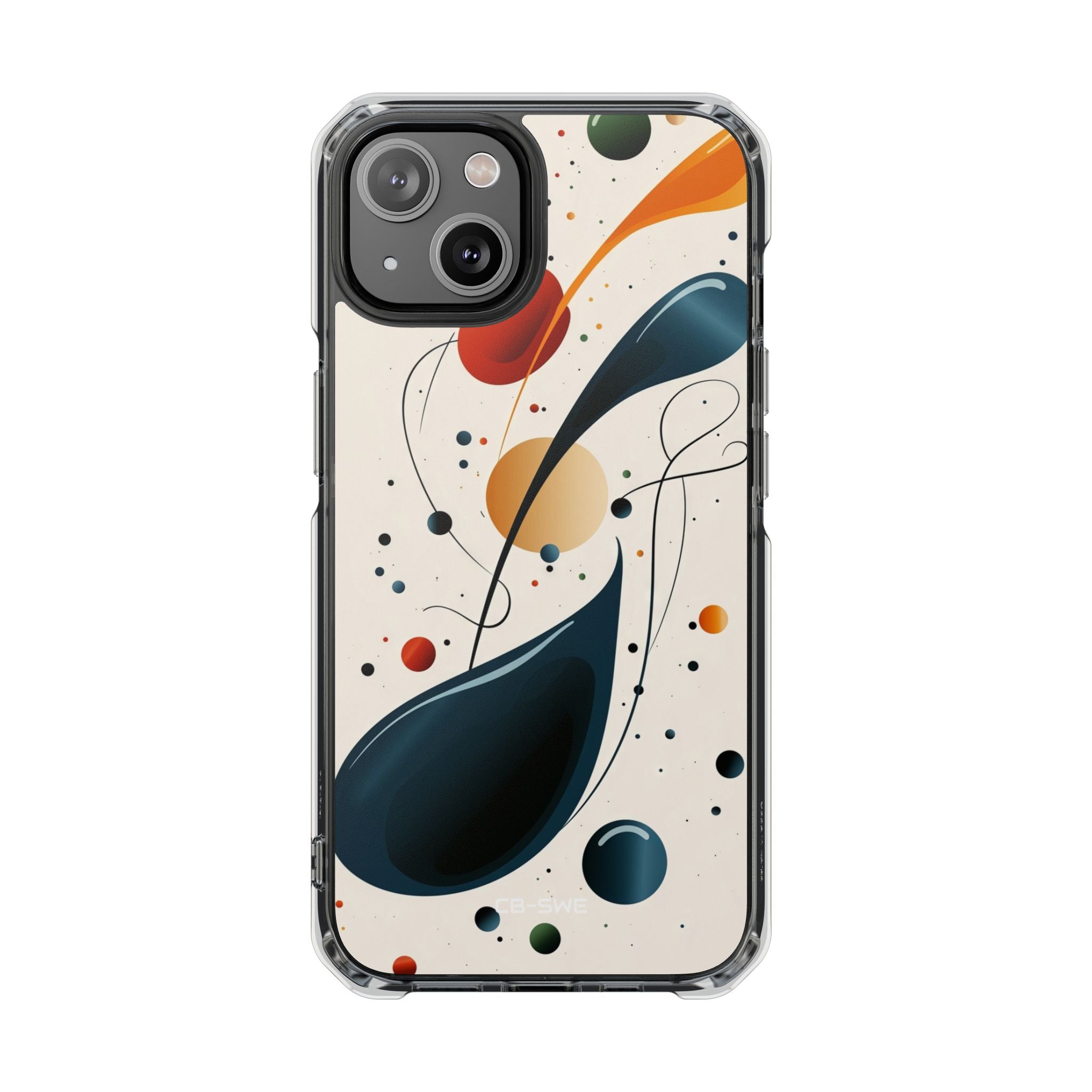 Vibrant Fluid Harmony iPhone Case - Impact
