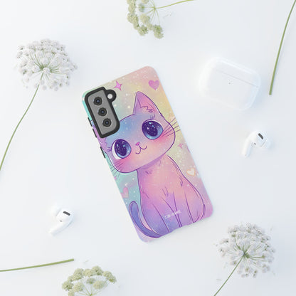 Sparkling Cat Smiles - Samsung Case