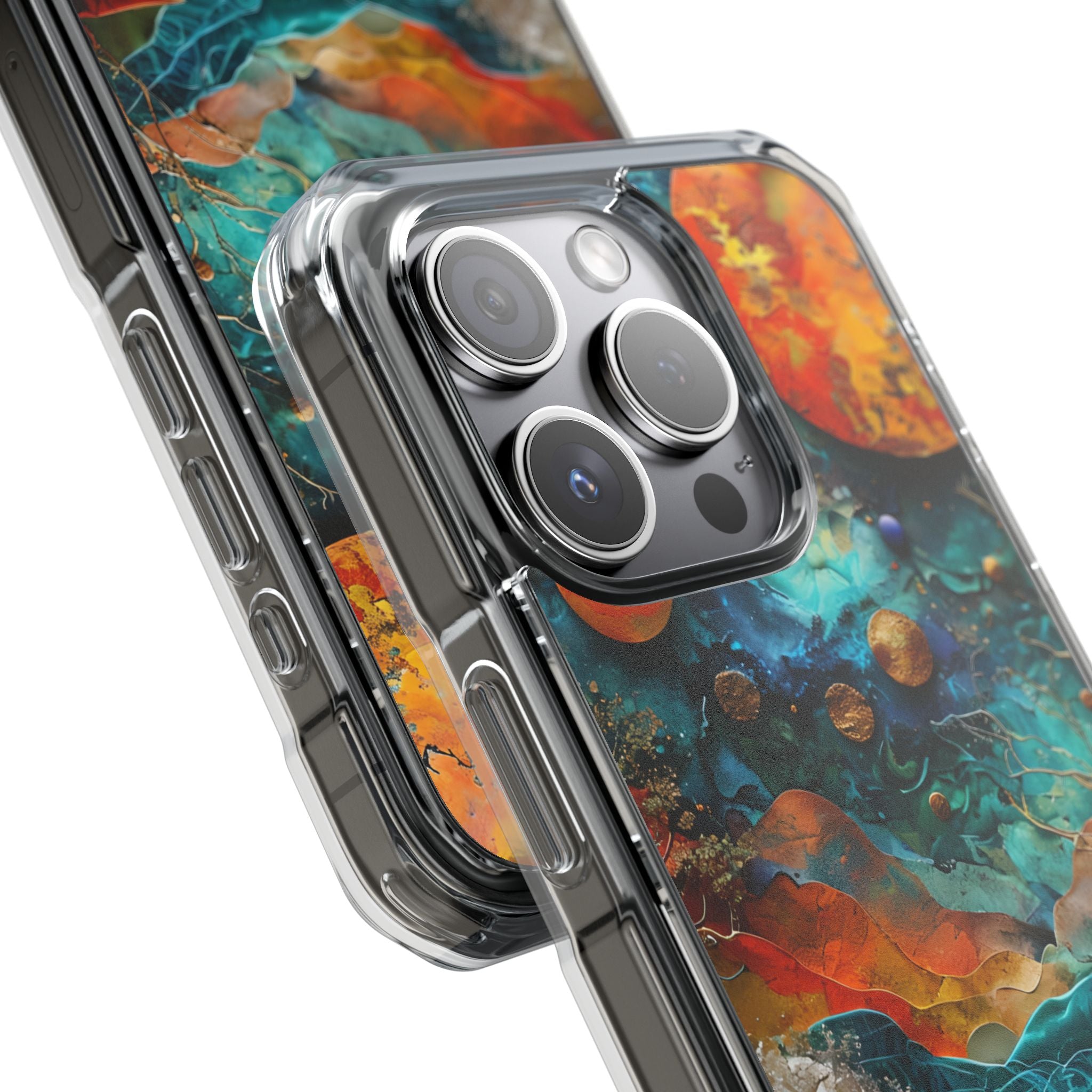 Celestial Ember iPhone 15 Pro Case - Impact