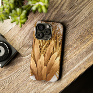 Gold Feather - Protective Phone Case