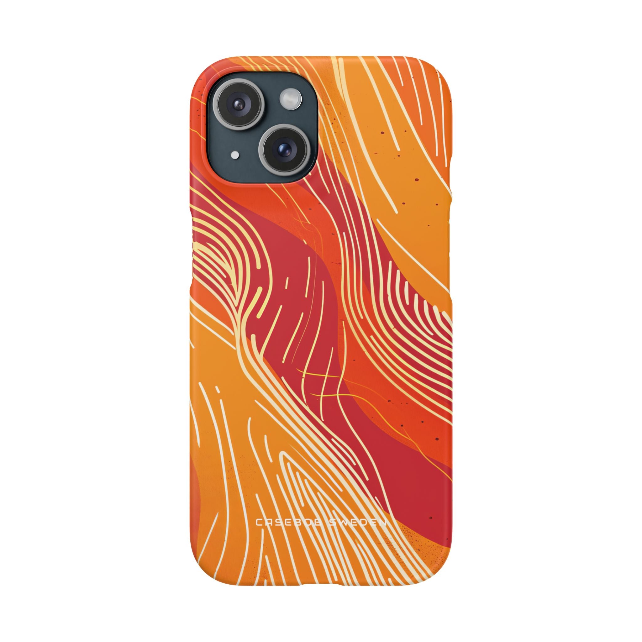 Gradient Flowwave Essence iPhone 15 - Slim Phone Case