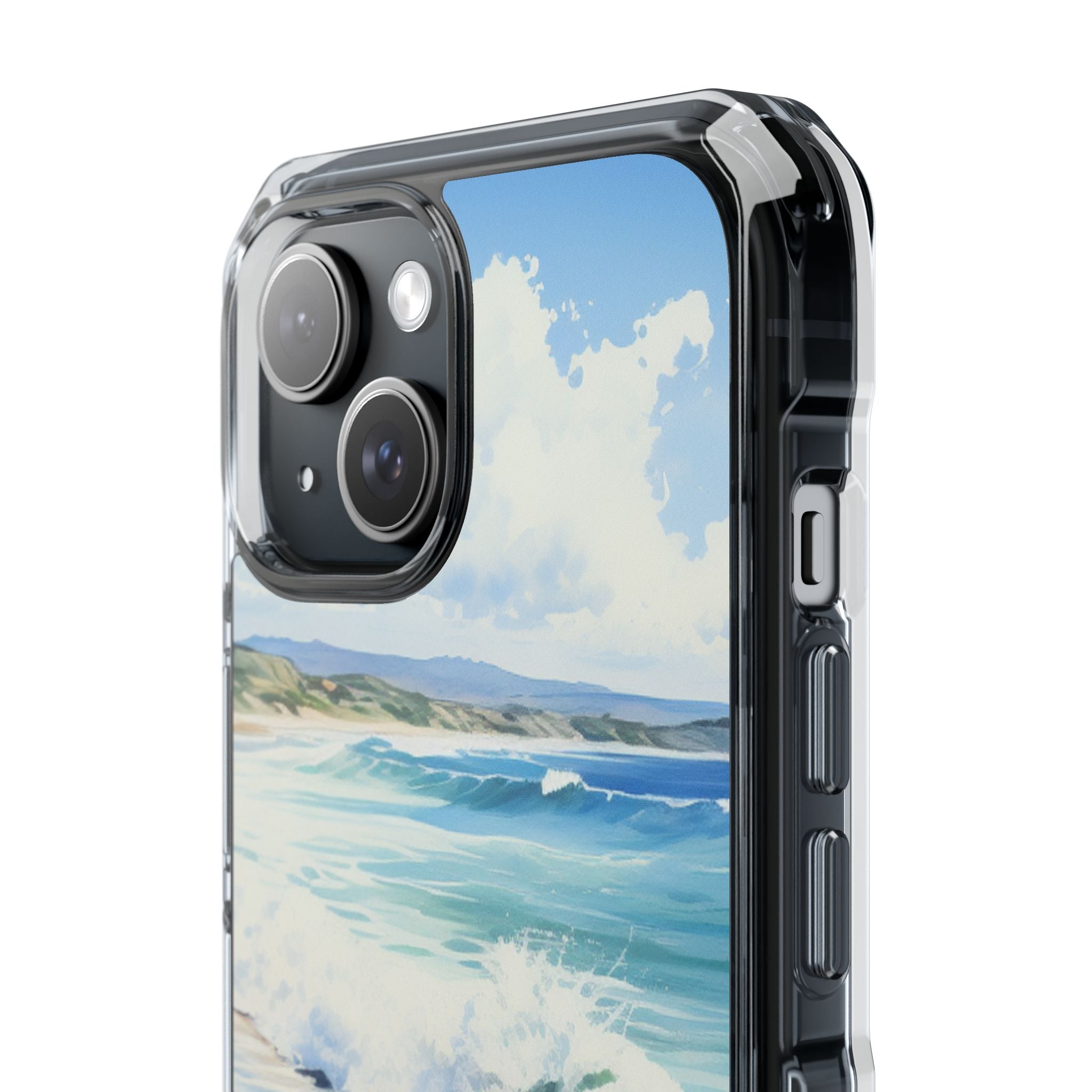 Foamy Tide iPhone 15 Case - Impact