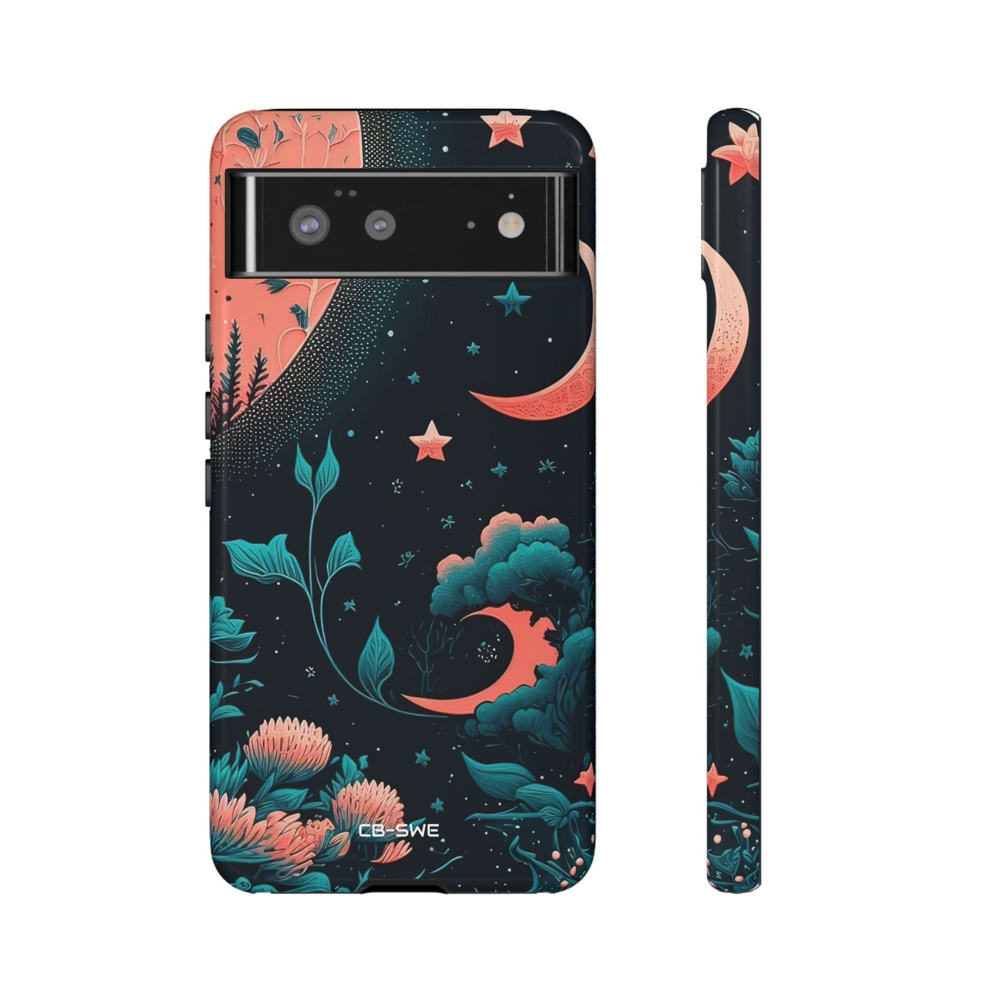 Cosmic Floral Dreams - Google Pixel Case