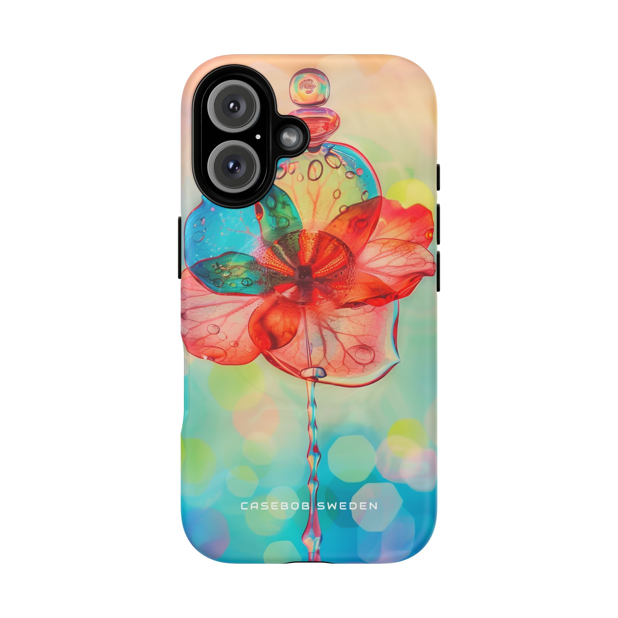 Ethereal Glass Flower iPhone 16 | Tough+ Phone Case