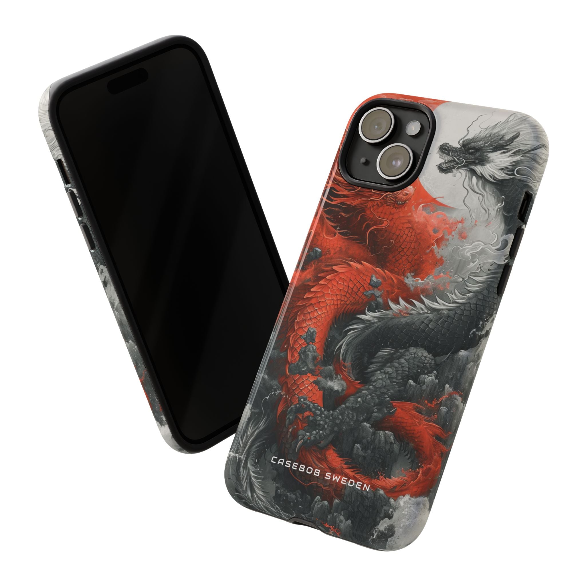 Zen Dragon Harmony iPhone 15 - Robuste Handyhülle