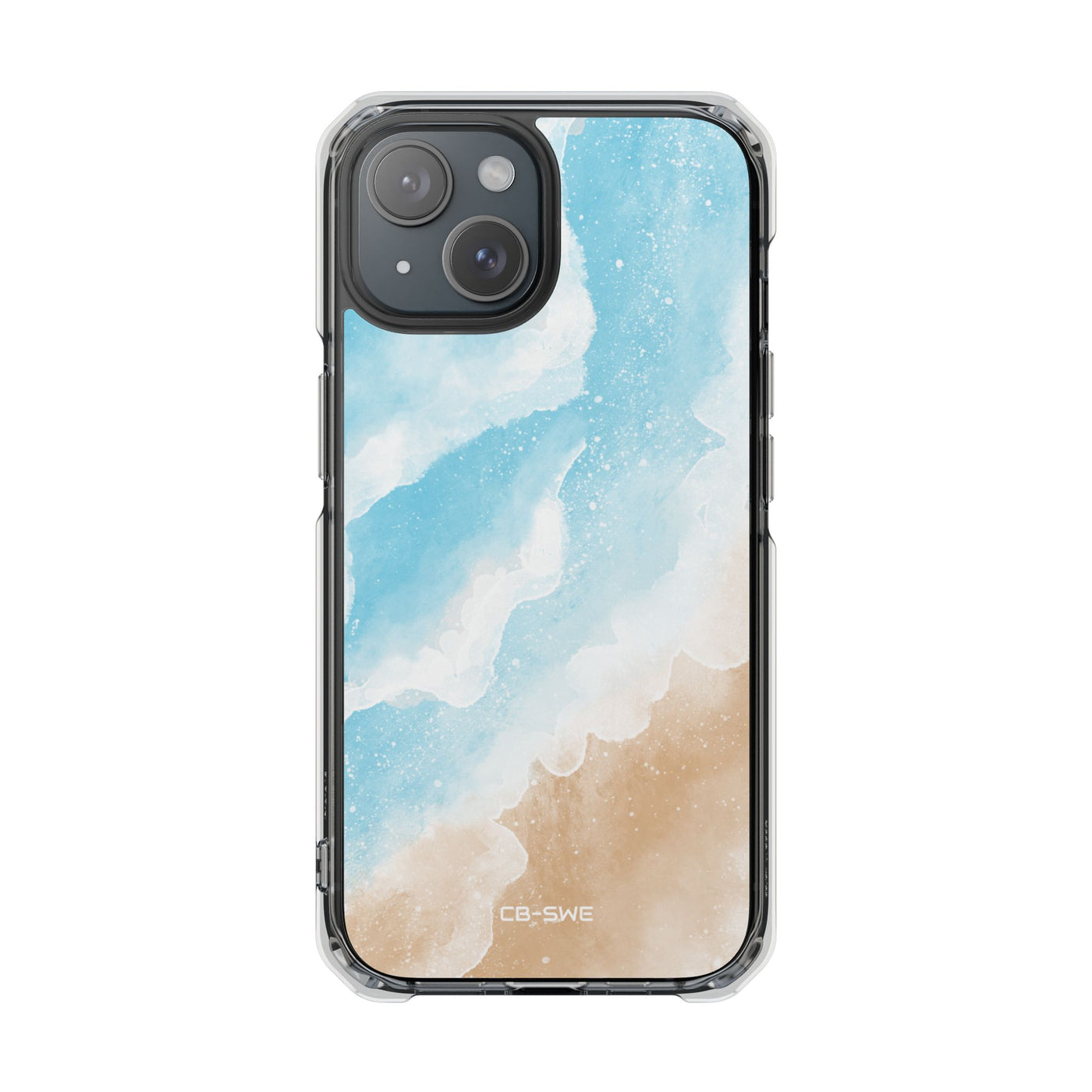 Serene Coastal Whispers iPhone Case - Impact