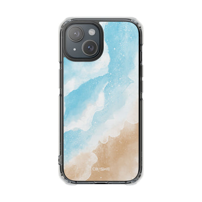 Serene Coastal Whispers iPhone Case - Impact