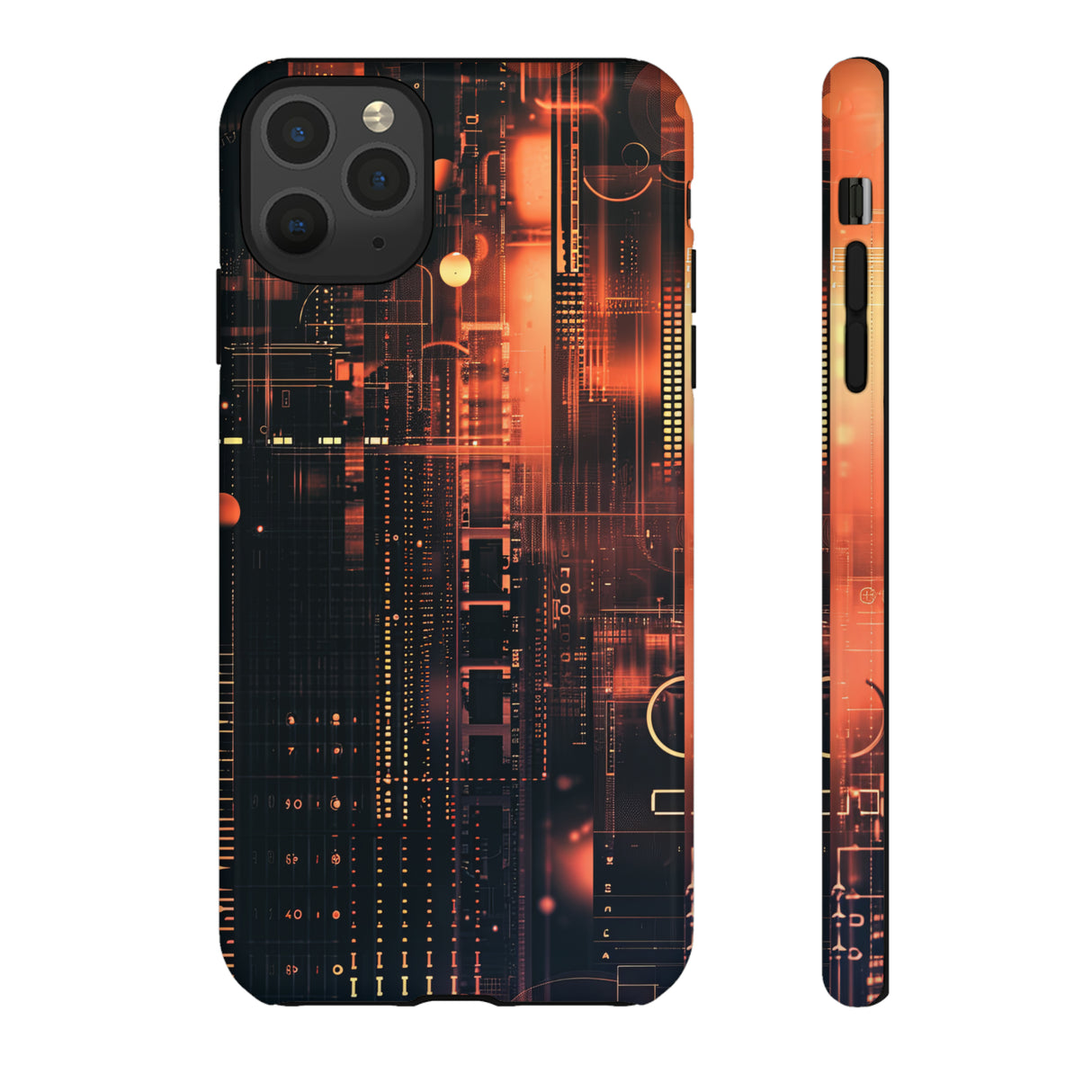 FuturTech Glare: Innovation Gradient - Protective Phone Case