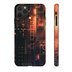 FuturTech Glare: Innovation Gradient - Protective Phone Case