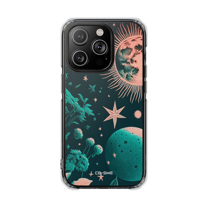 Celestial Botanical Night iPhone Case - Impact