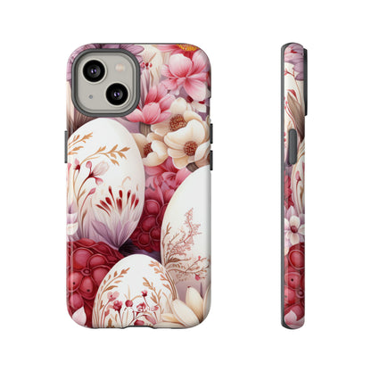 Floral Eggs Bloom - iPhone Case