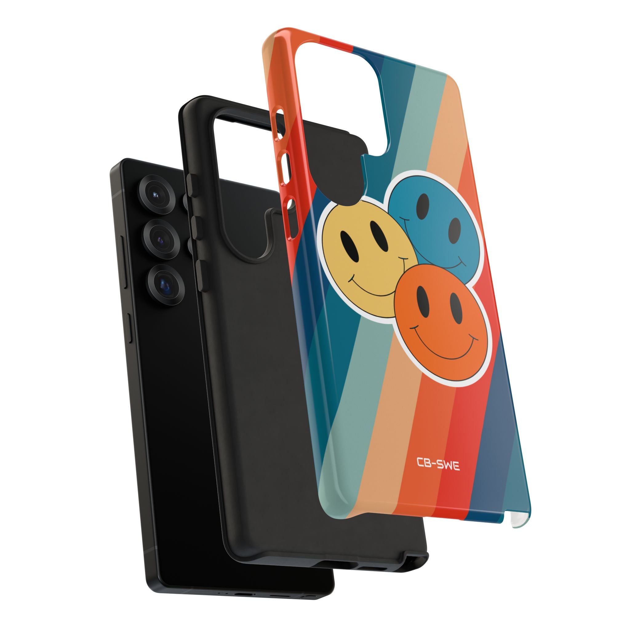 Retro Smiley Harmony - Samsung Case
