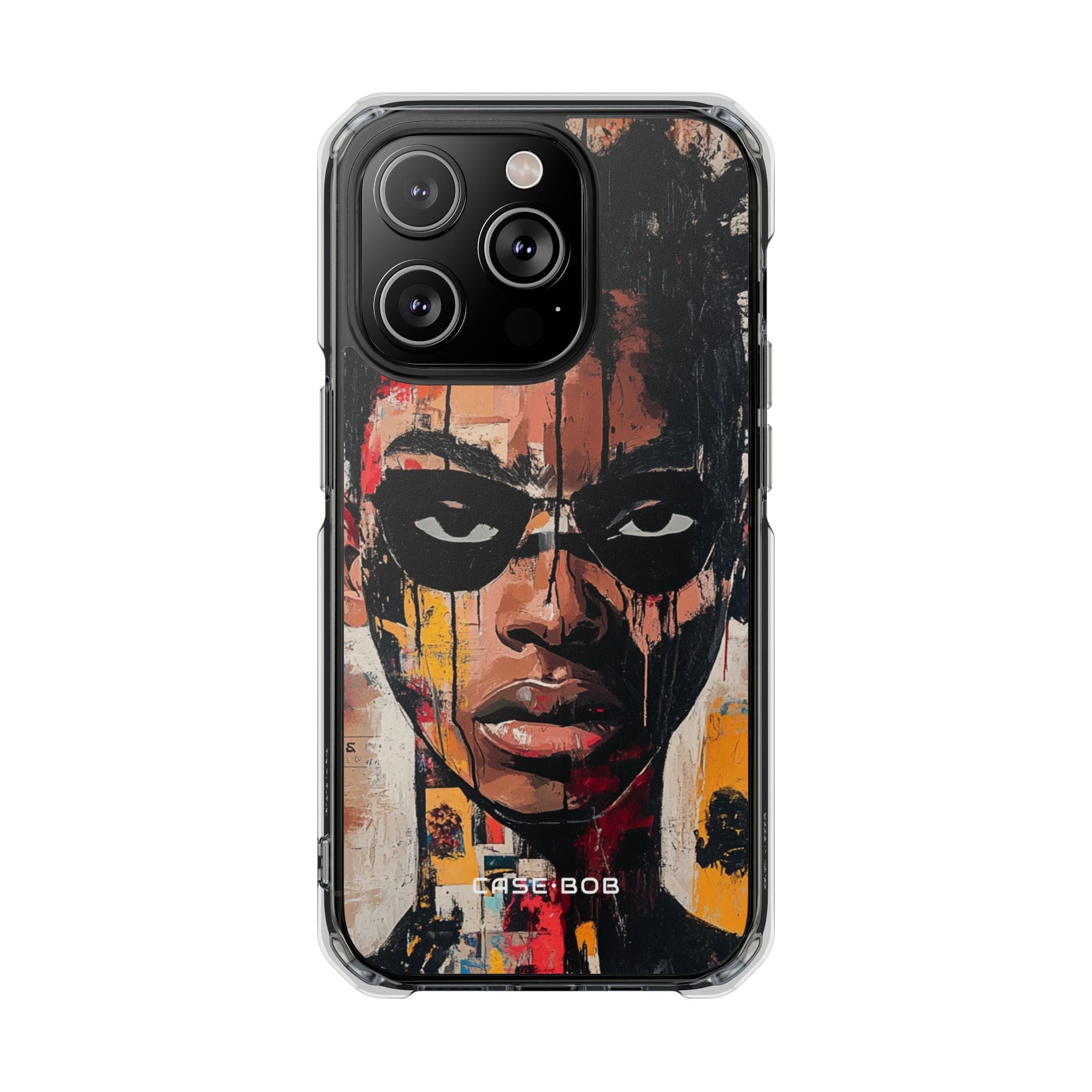 Masked Portrait Drips iPhone 14 Pro Case - Impact