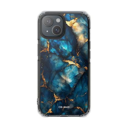 Luminous Gold Veins iPhone Case - Impact