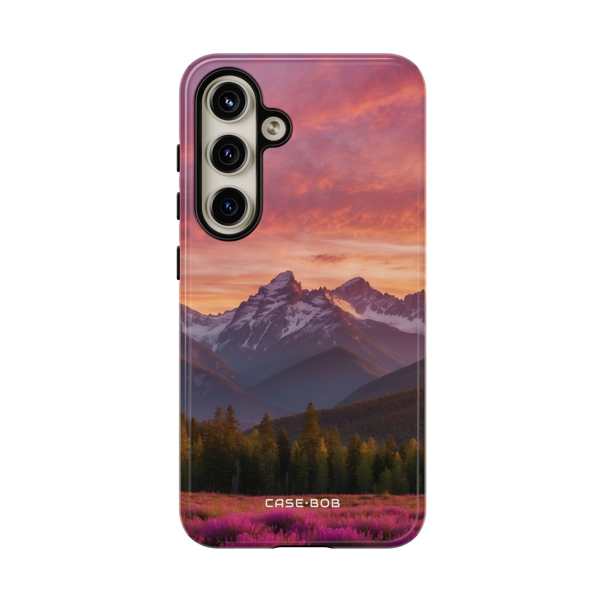 Snowcap Bloom Samsung S24 Case - Tough