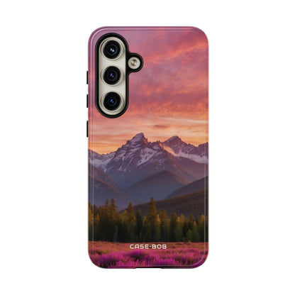 Snowcap Bloom Samsung S24 Case - Tough
