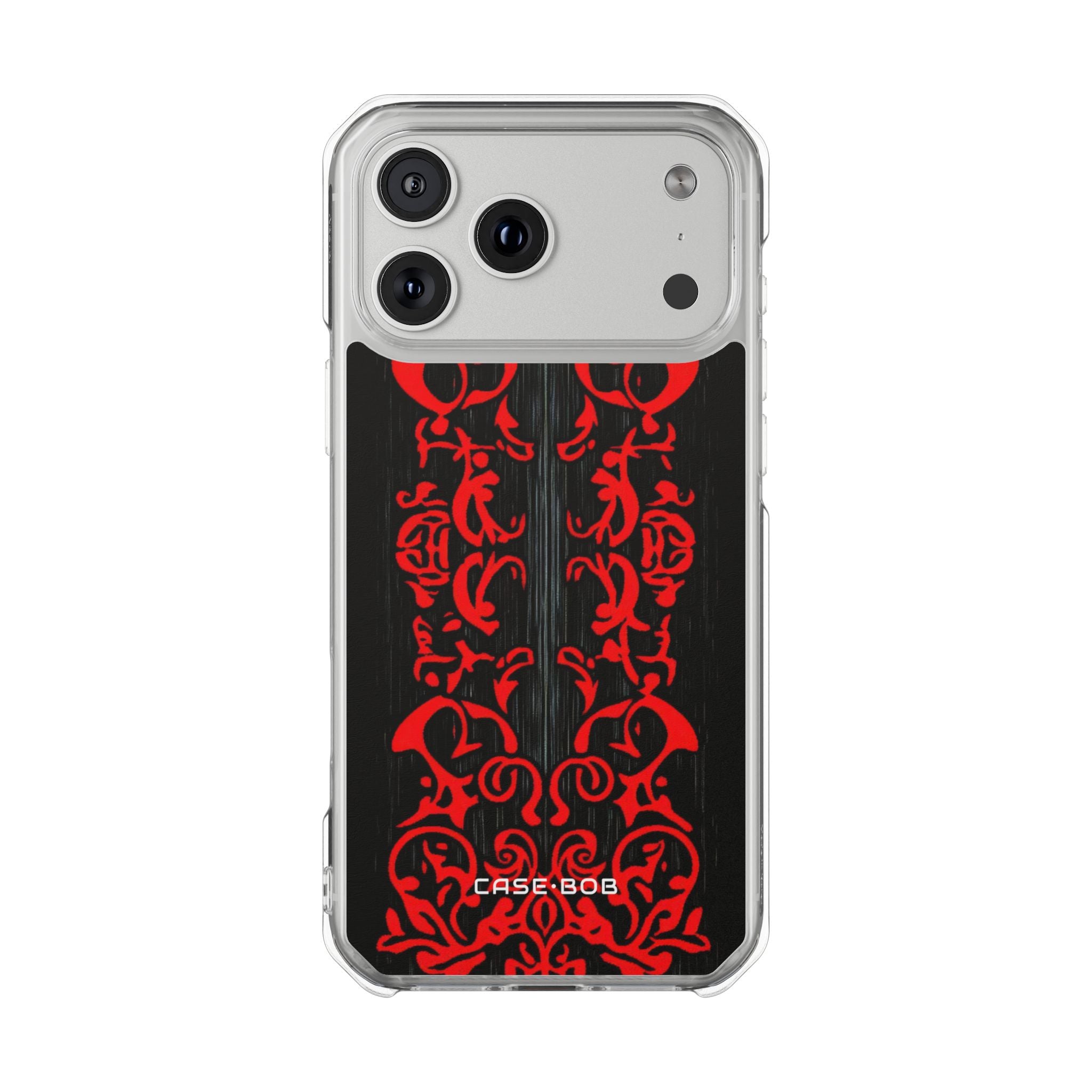 Crimson Cascade iPhone 17 Pro Max Case - Impact
