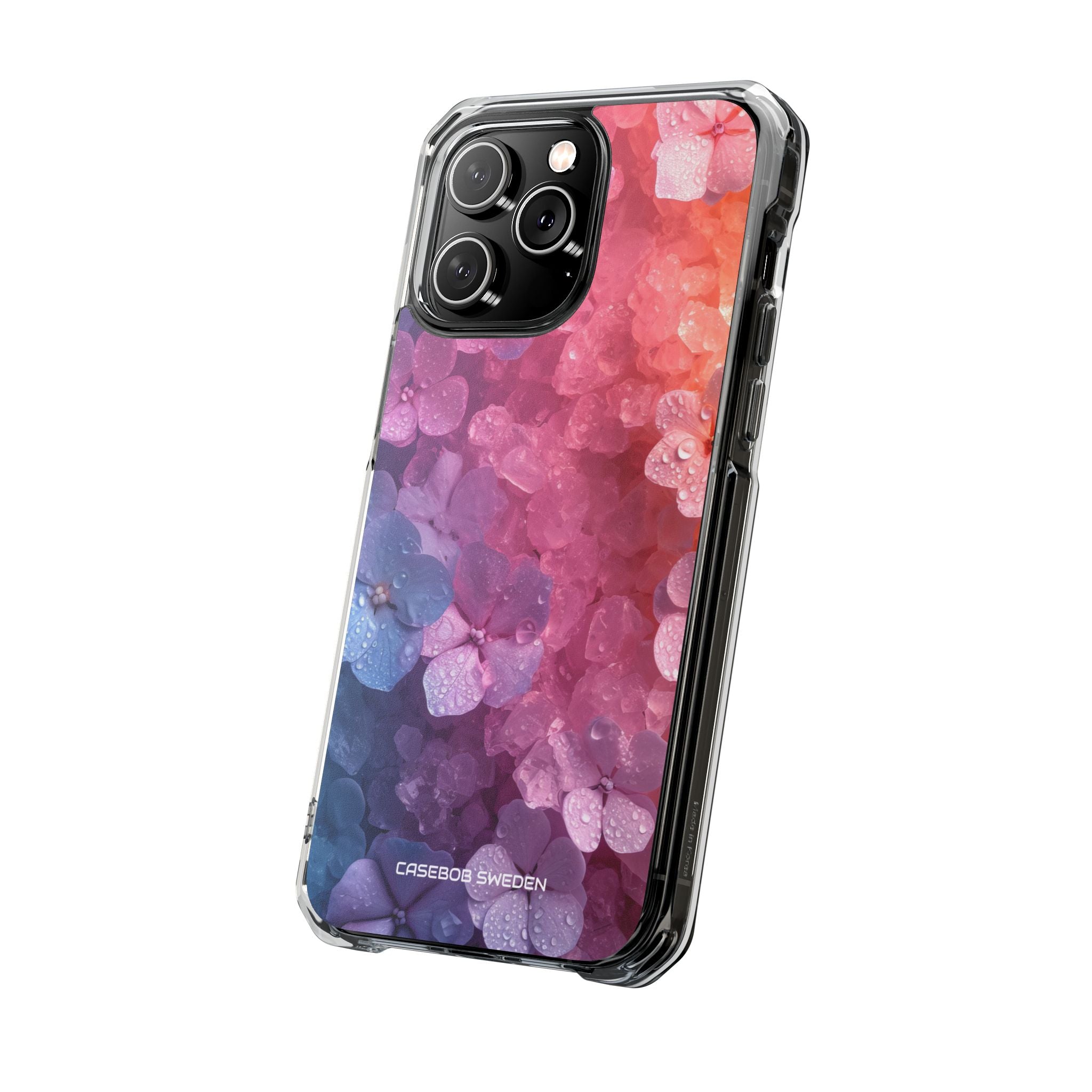 Floral Chill Blooms - Clear Impact iPhone 14 Phone Case