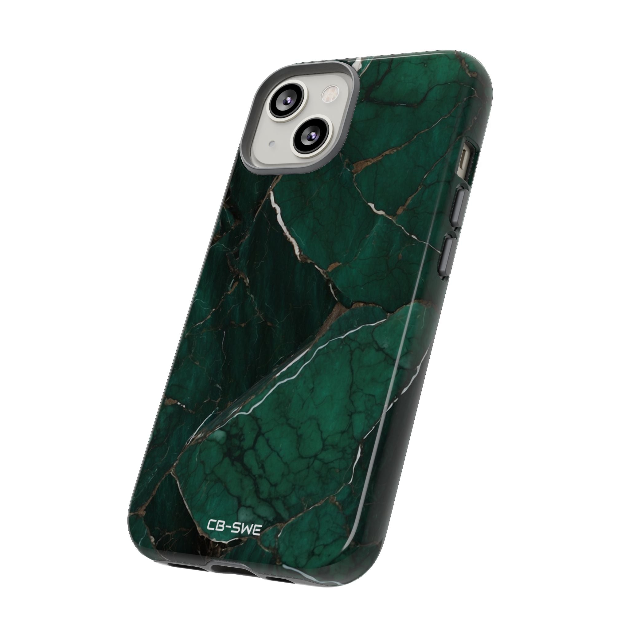 Emerald Veins Flow - iPhone Case