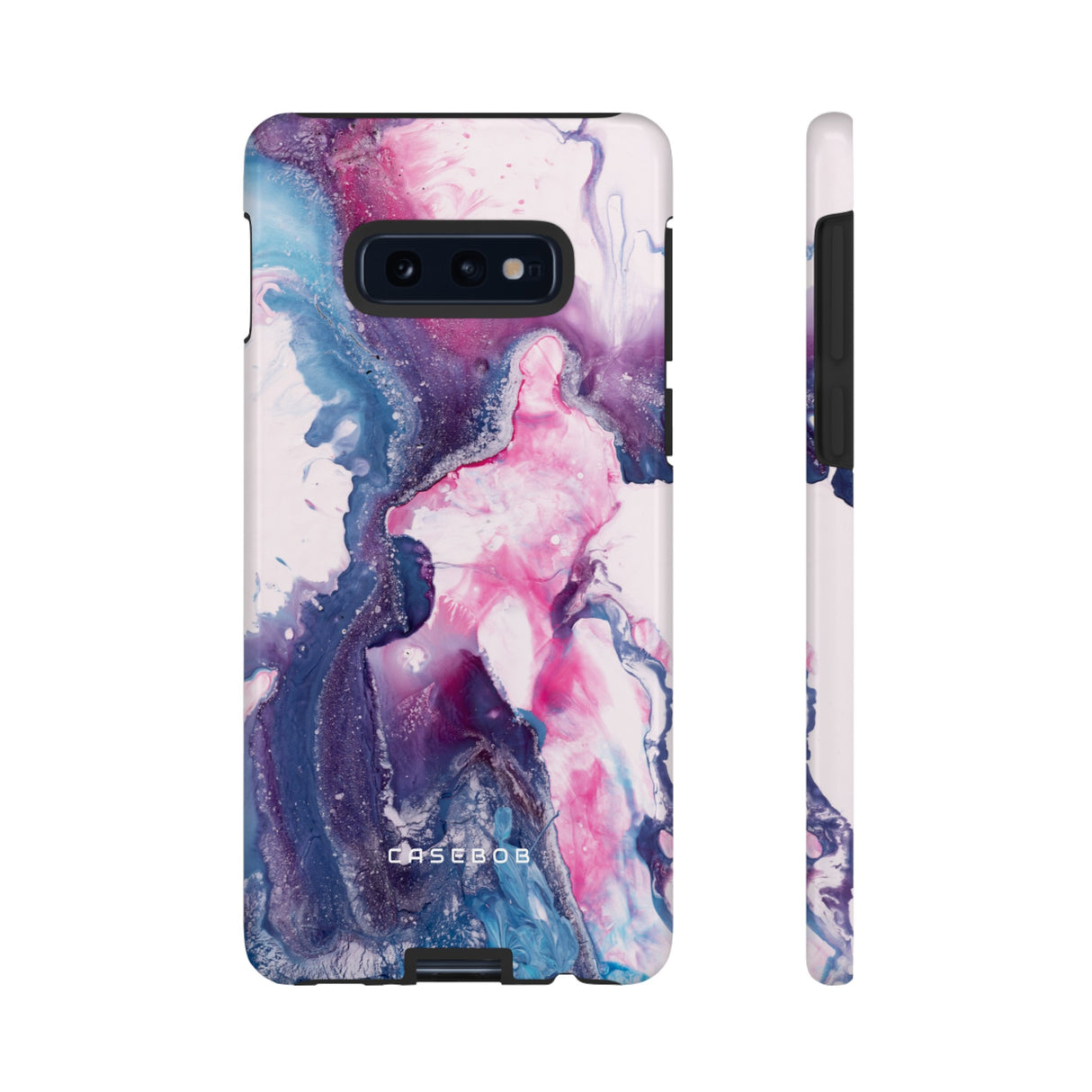 Blue & Pink Art - Protective Phone Case