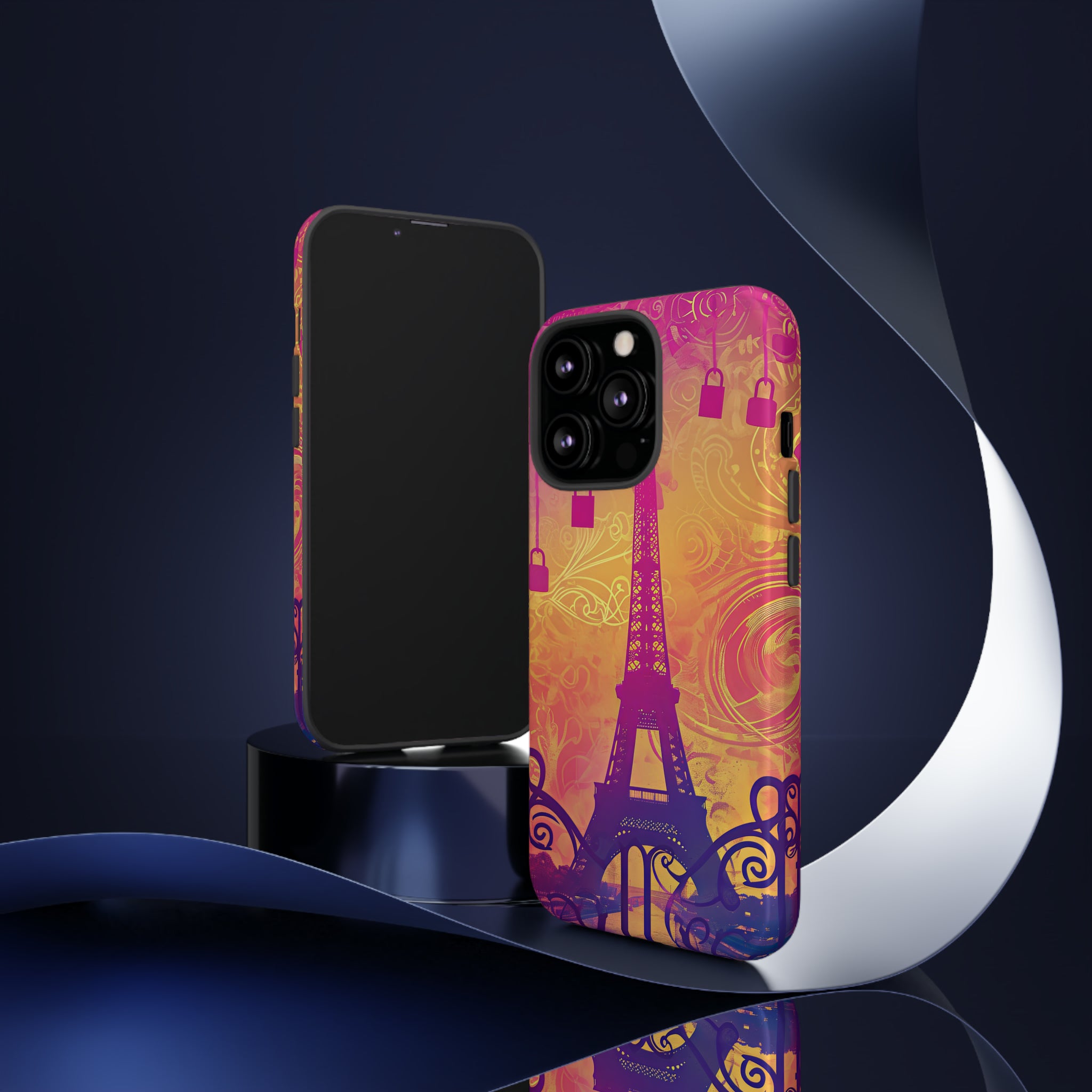 Parisian Love Story - Protective Phone Case