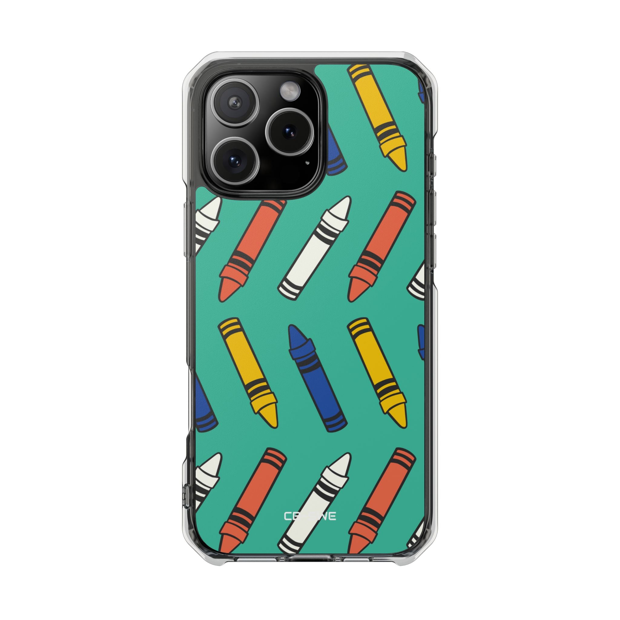 Crayons Dance Playfully iPhone Case - Impact