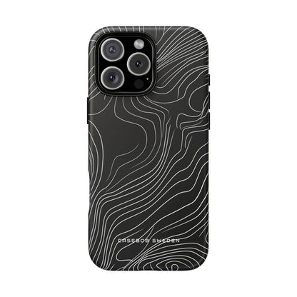 Contour Waveform Flow iPhone 16 - Tough Phone Case