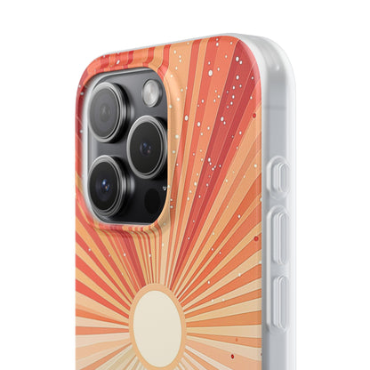 Solar Bloom iPhone 15 Pro Case - Soft