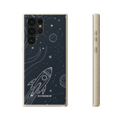 Cosmic Doodle Adventure | Biodegradable Phone Case