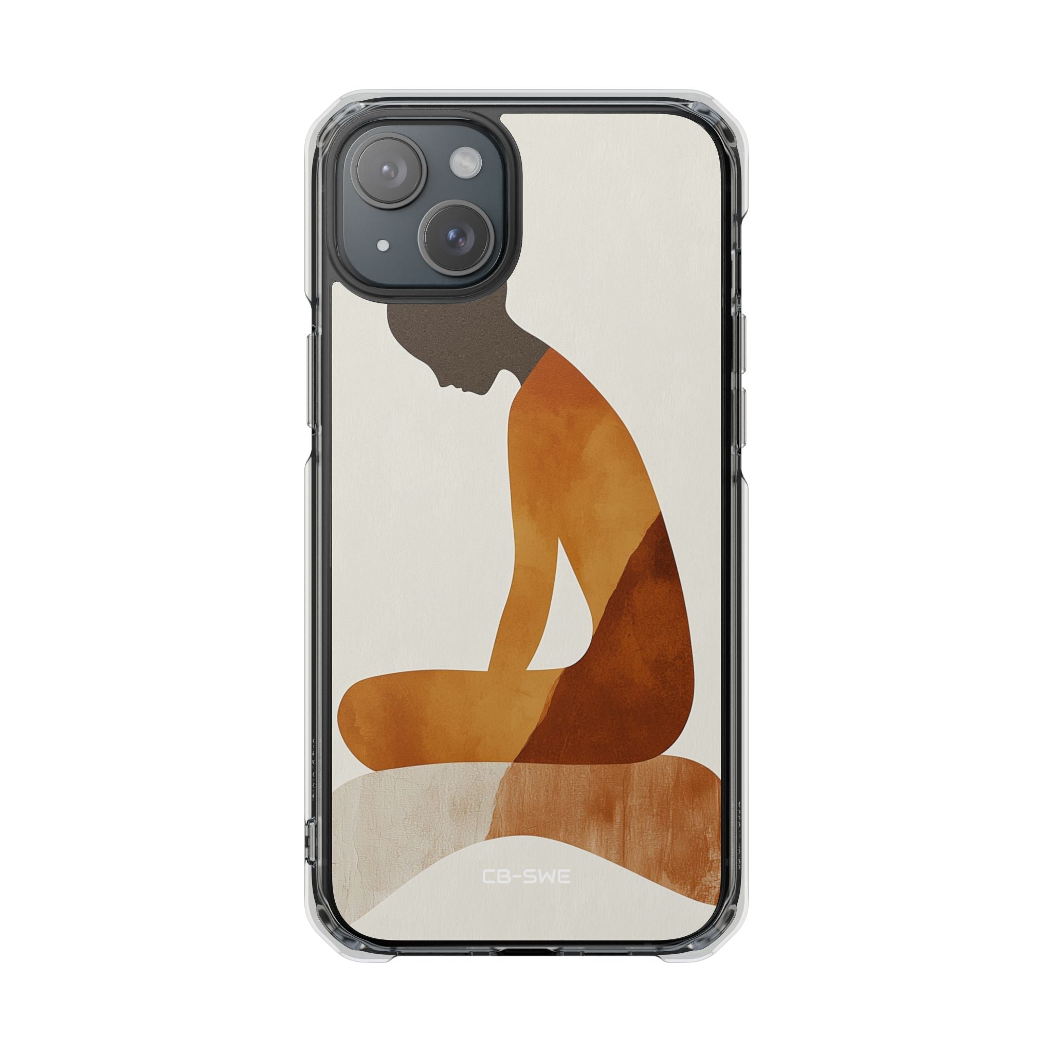Silhouette Reflects Emotion iPhone Case - Impact
