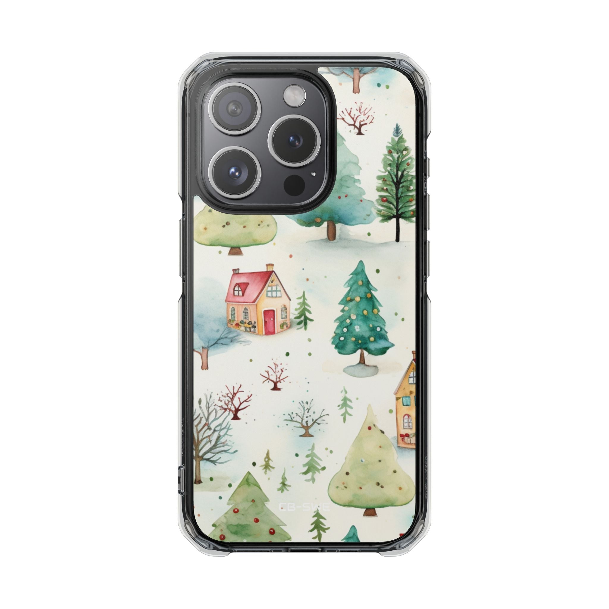 Winter Scene Glows iPhone Case - Impact