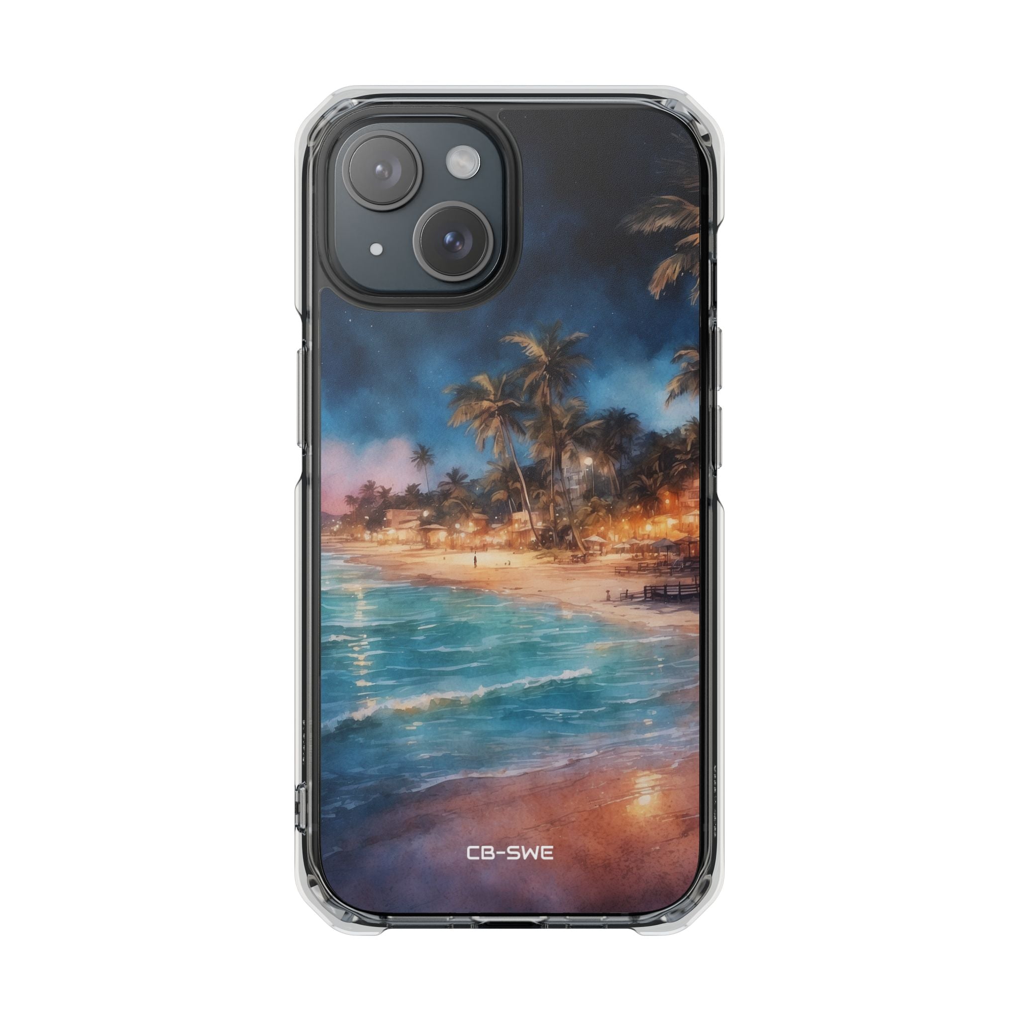 Moonlight Dances Water iPhone Case - Impact