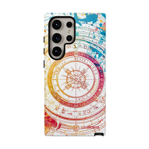 Astrological Wheel Wonders - Protective Phone Case