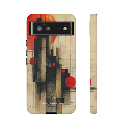 Vintage Geometric Harmony Google Pixel 6 - Tough Phone Case