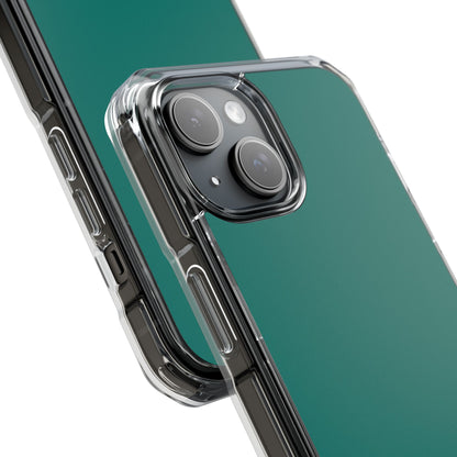 Pine Green - Clear Impact Case for iPhone