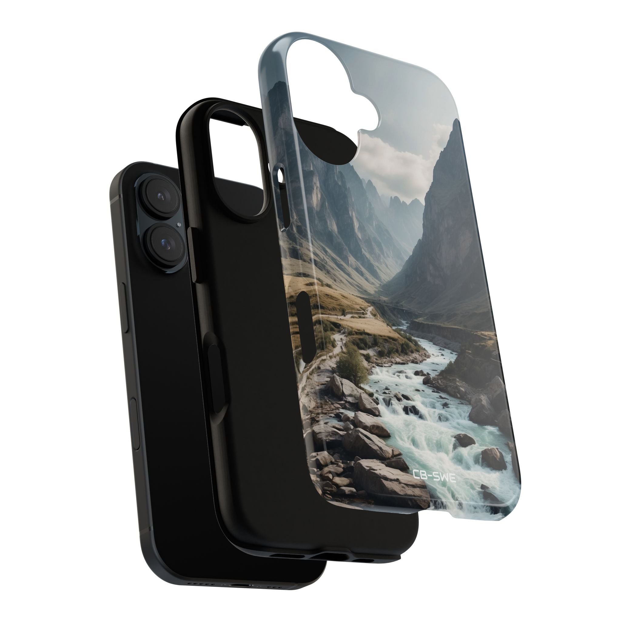 Mountain Peaks Arise - iPhone Case