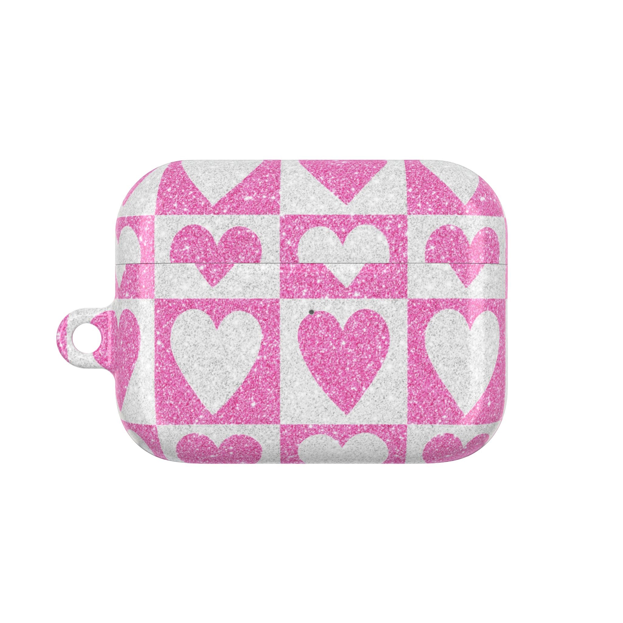 Glitter Heartgrid - AirPods Case