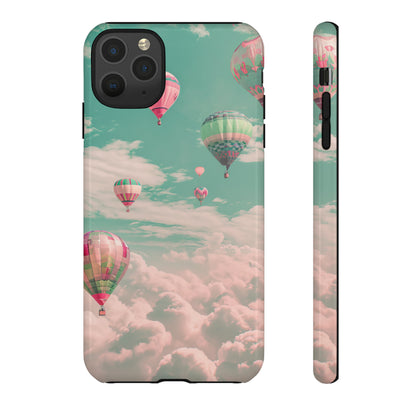 Skyward Balloons: Pastel Journey - Protective Phone Case