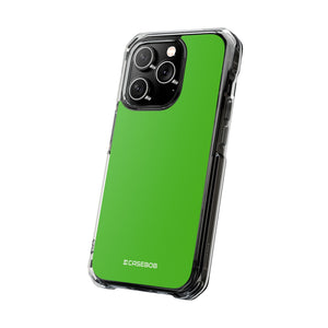 Kelly Green | Phone Case for iPhone (Clear Impact Case - Magnetic)