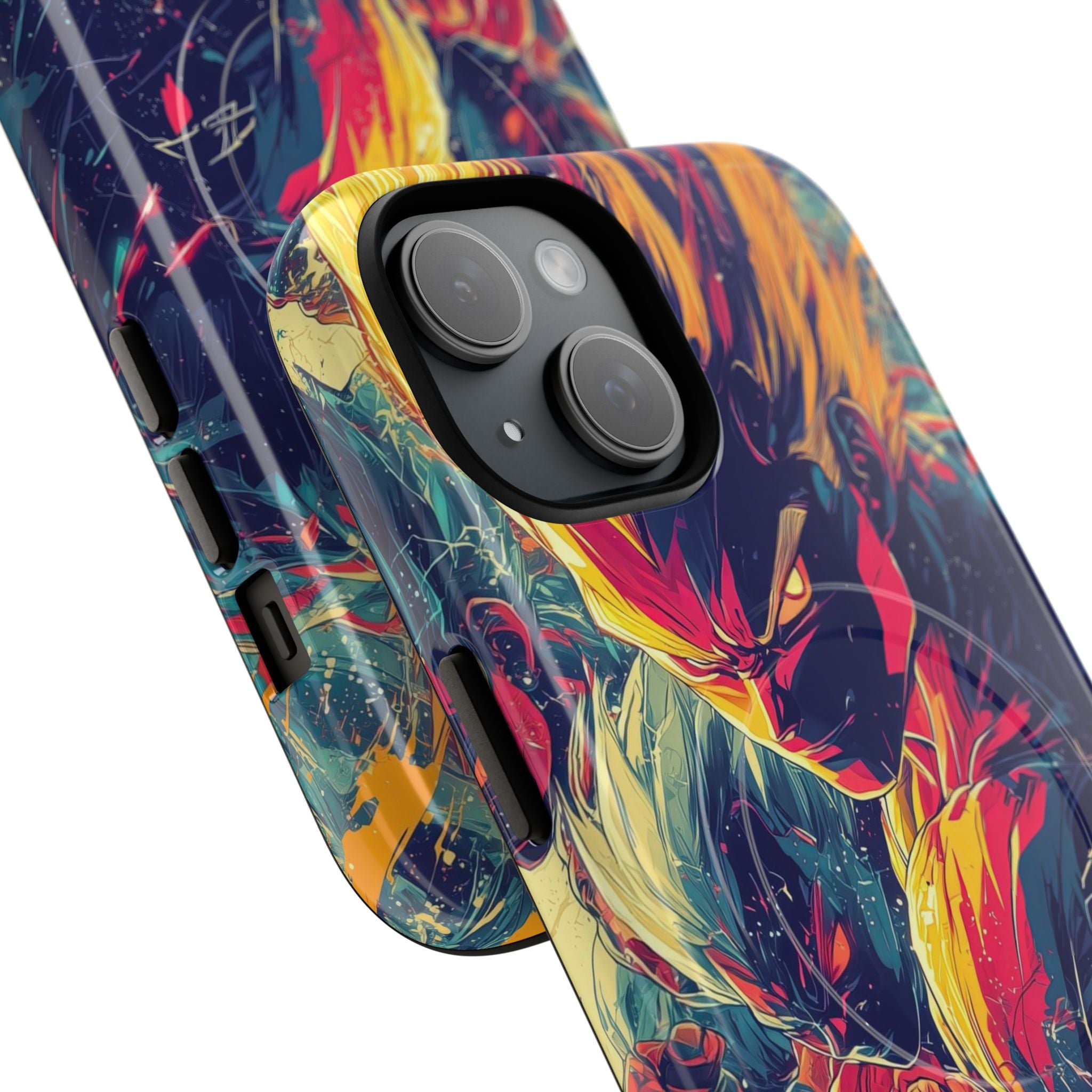 Yellow Fury iPhone 15 Case - Tough+