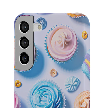 Pastel Whimsy Desserts - Slim Samsung S22 Phone Case