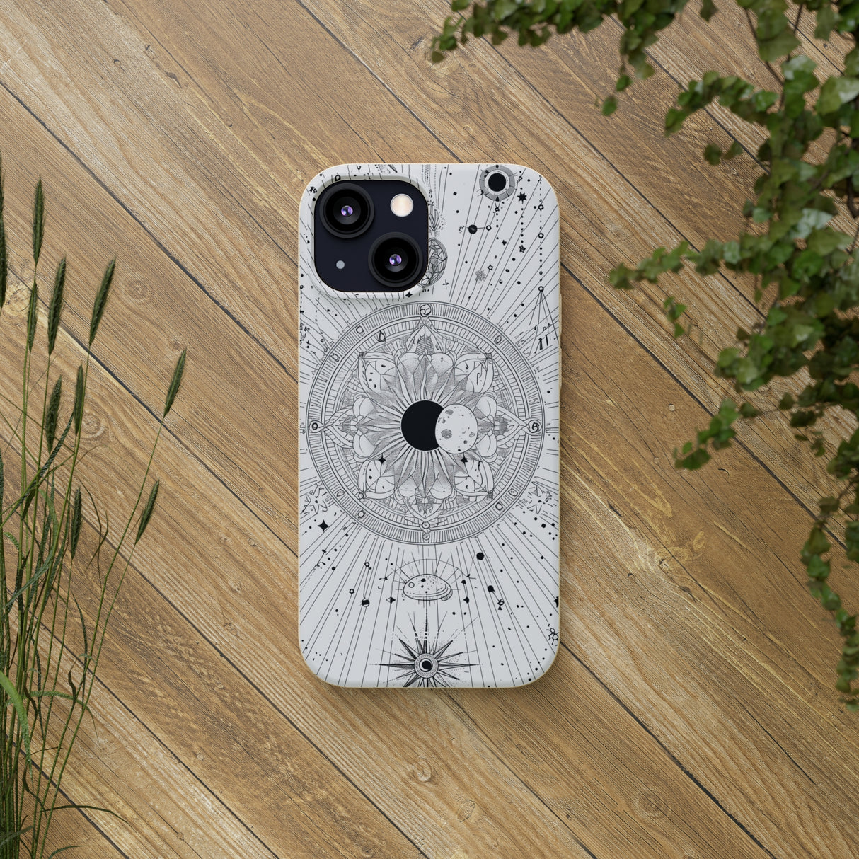 Celestial Mandala Mystique | Biodegradable Phone Case