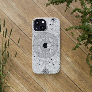 Celestial Mandala Mystique | Biodegradable Phone Case