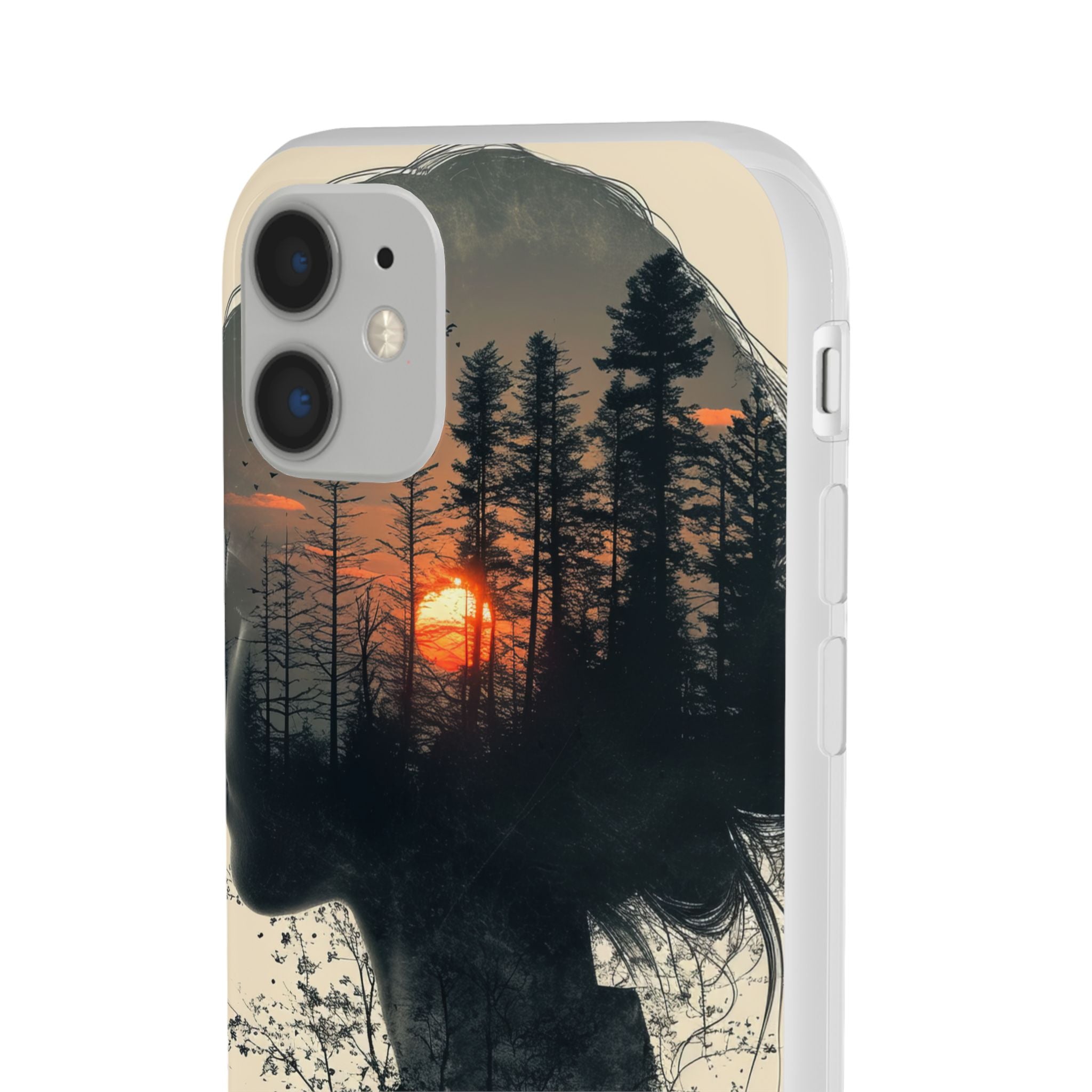 Tranquil Silhouette | Flexible Phone Case for iPhone