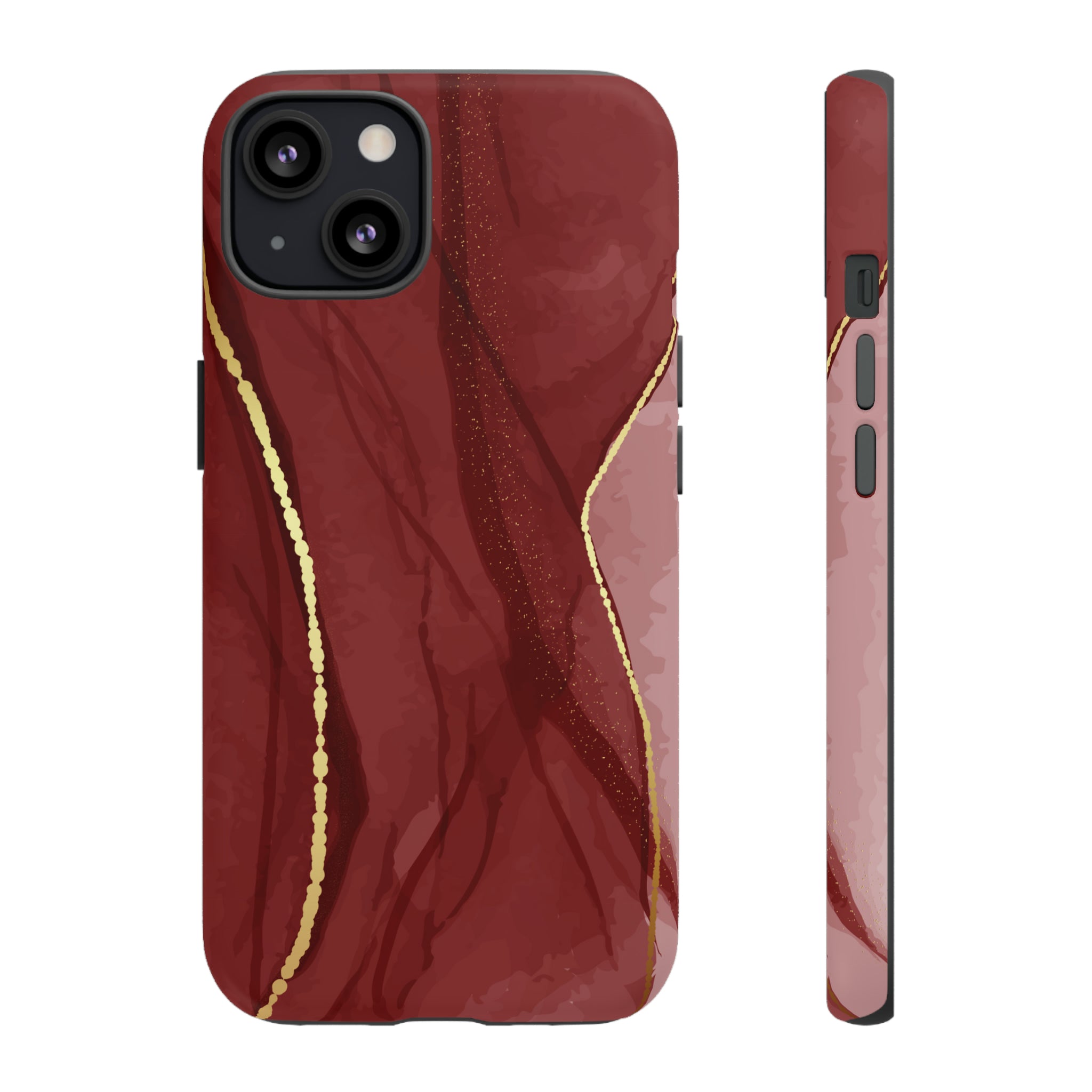 Dark Red - Protective Phone Case