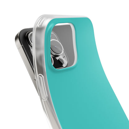 Medium Turquoise iPhone 16 - Flexi Phone Case