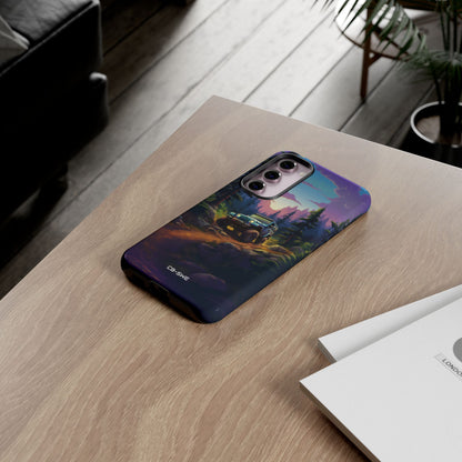 Sunset Forest Drive - Samsung Case